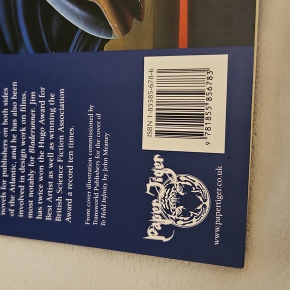 Transluminal The Paintings of Jim Burns 1999 Collectible Paperback Book - Picture 3 of 16